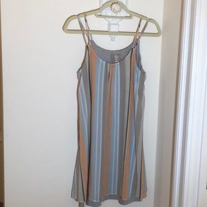 Anthropologie Multi Color Stripe Dress